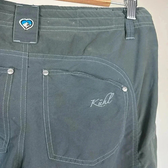 Kuhl Convertible Pant Shorts Outdoor Hiking Evergreen Women's Size 2 Regular - Picture 8 of 8